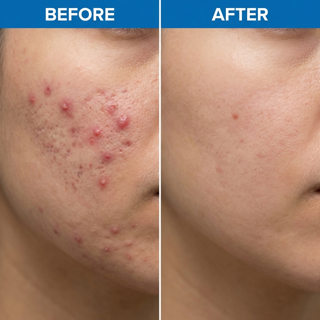 Acne Treatment Before After